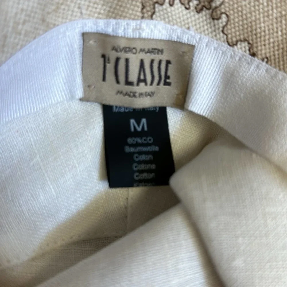 Vintage New Alviero Martini 1st Classe Map Print Bucket Hat size M
